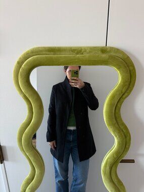 All Saints Italian Cloth Black Jacket Size 36 / Small 4-6